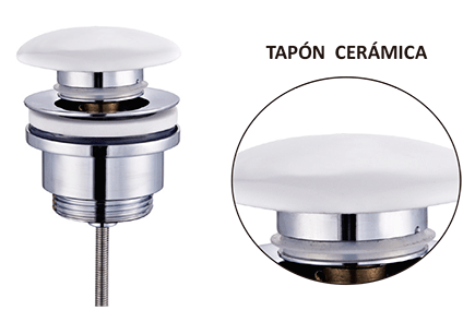 Universal click valve Ceramic plug